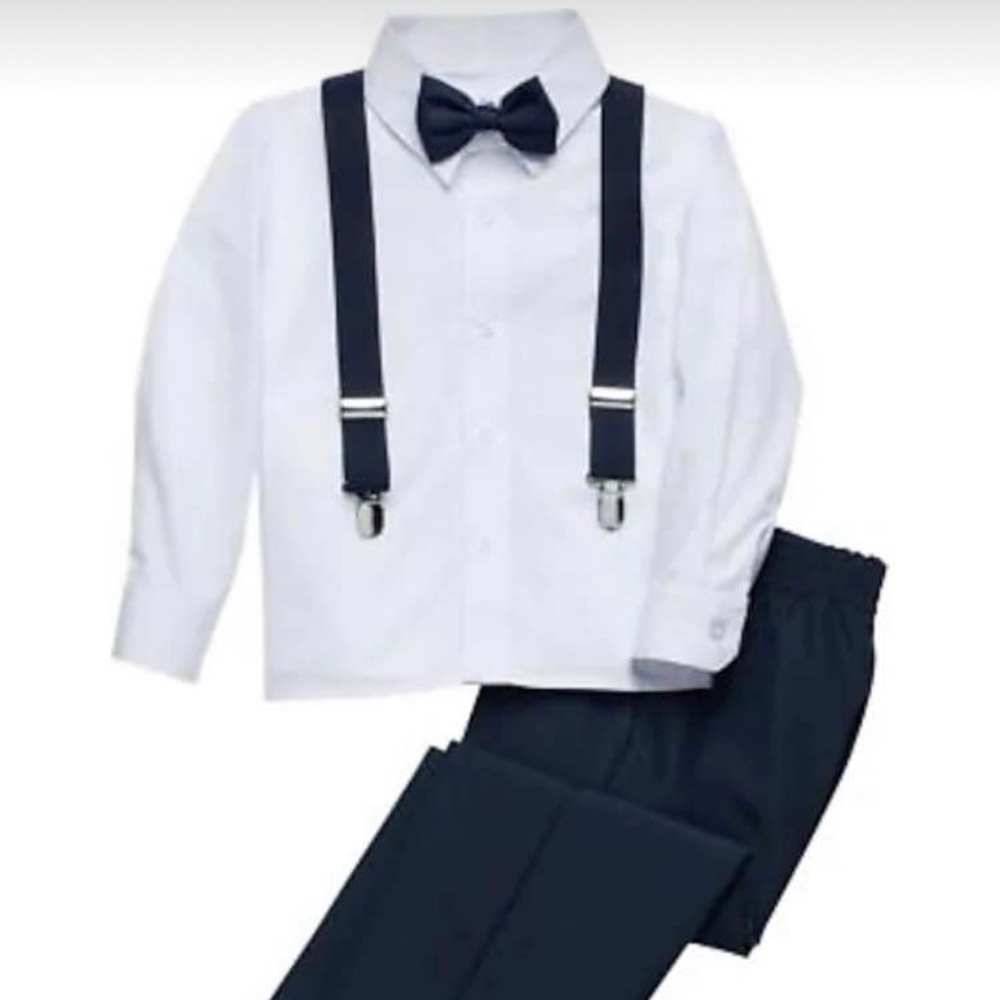 2T Toddler Formalwear, Ring Bearer, Suit with Bowtie